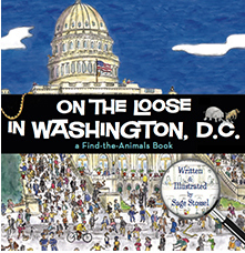 on the loose in Washington, DC children's book